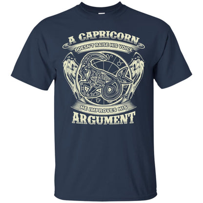 Capricorn Dosent Raise His Voice He Improve His Argument Navy