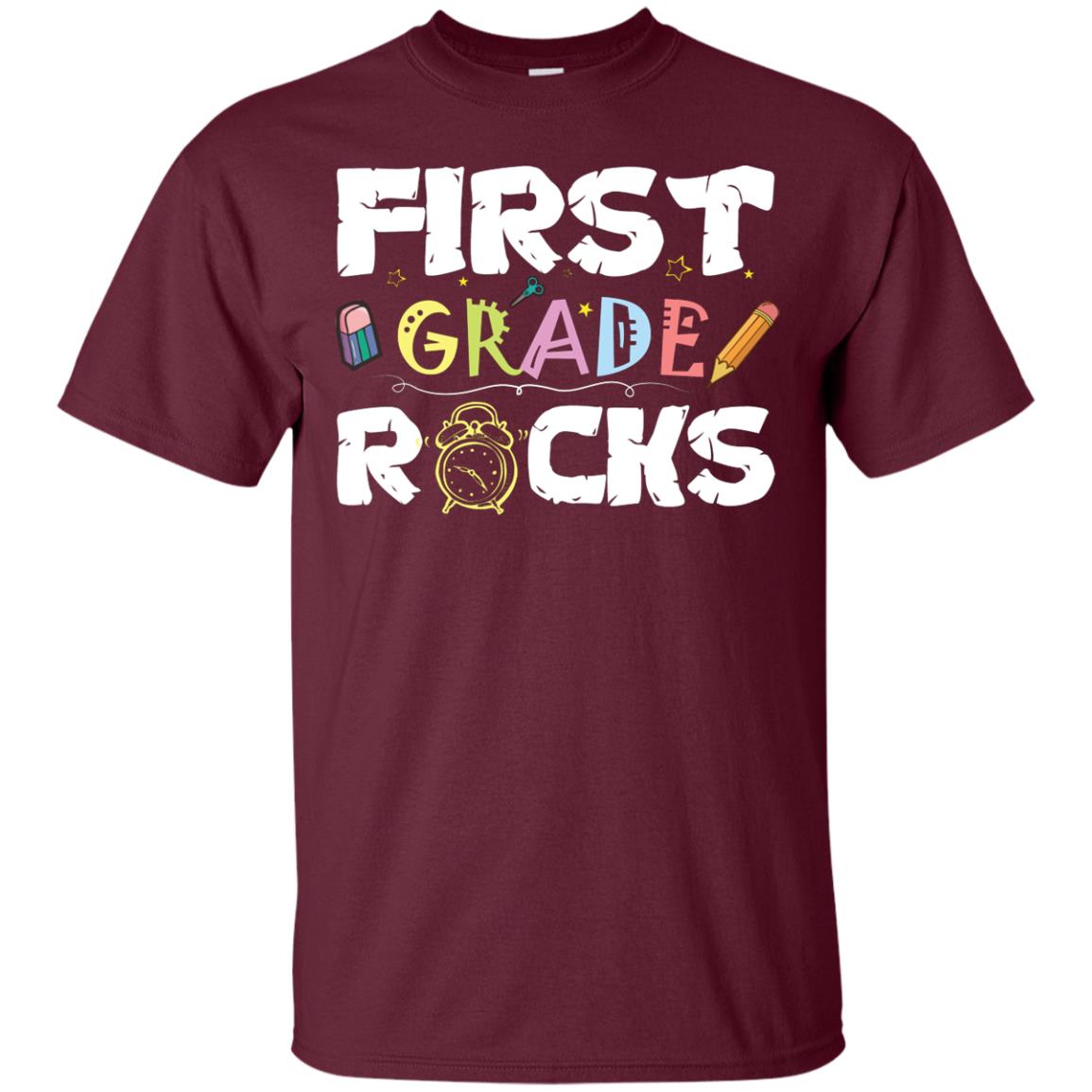 First Grade Shirt 1st Grade 2018 Shirt Maroon