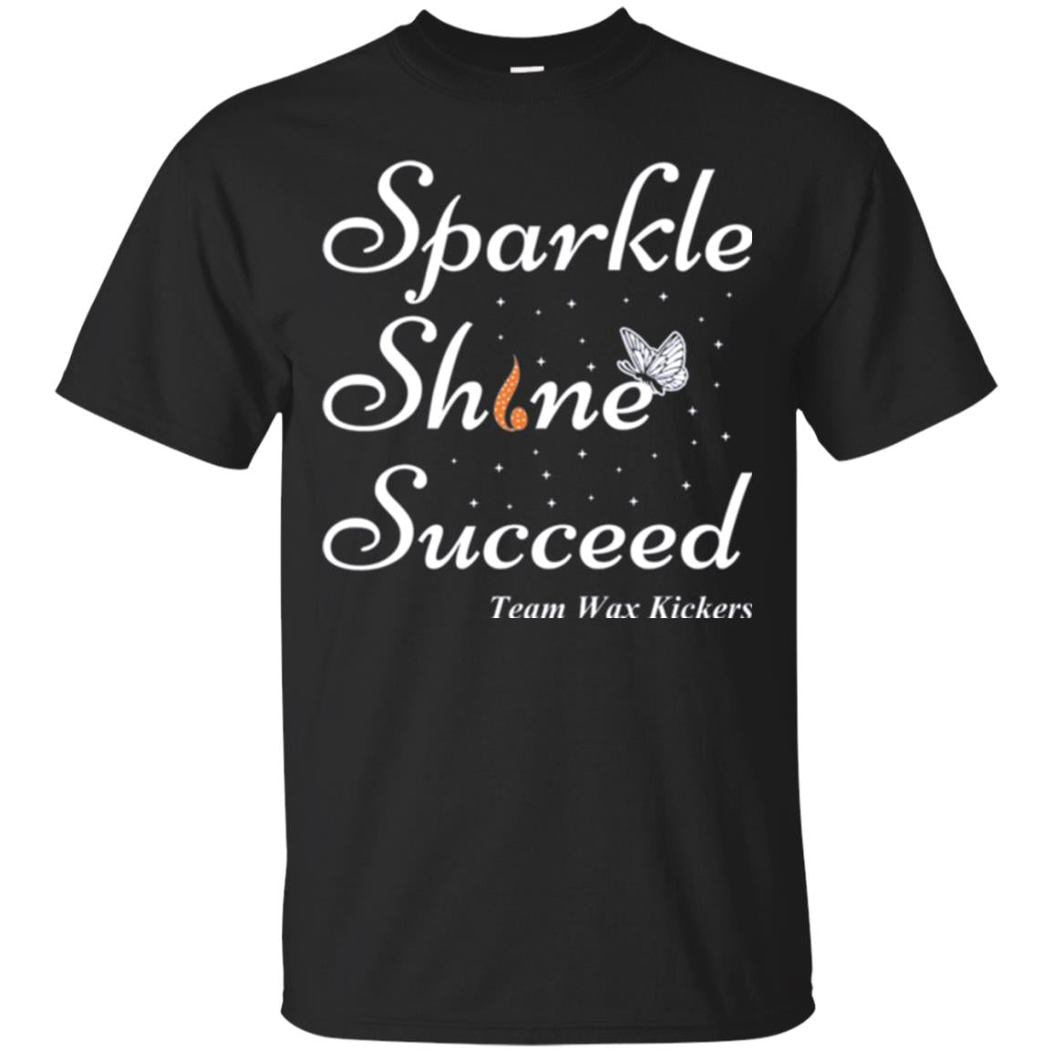Sparkle Shine Succeed T-shirt Black