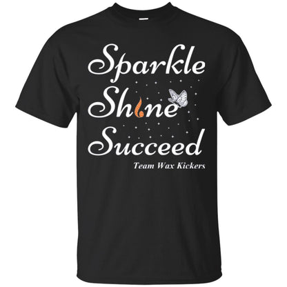 Sparkle Shine Succeed T-shirt Black