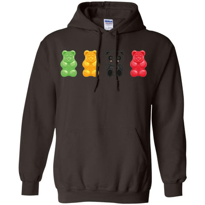 Bear Lover T-shirt Cute Panda Candy Bear Dark Chocolate