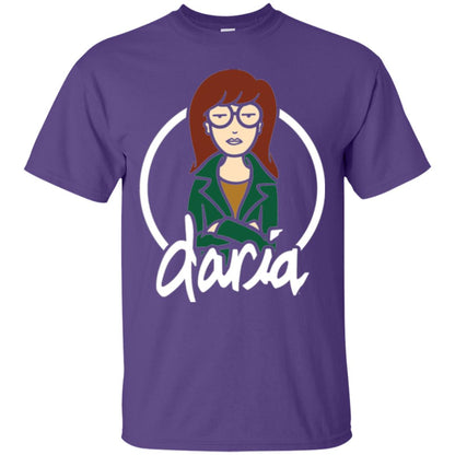 Mtv Daria T-shirt Mad At The World Purple