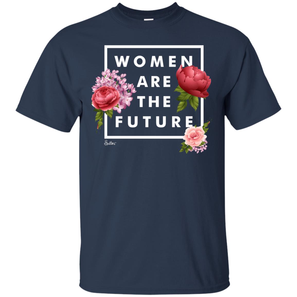 Women Are The Future T-shirt Navy