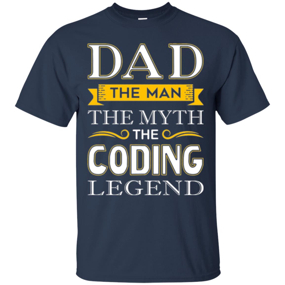 Daddy T-shirt The Man The Myth Colding Legend Navy