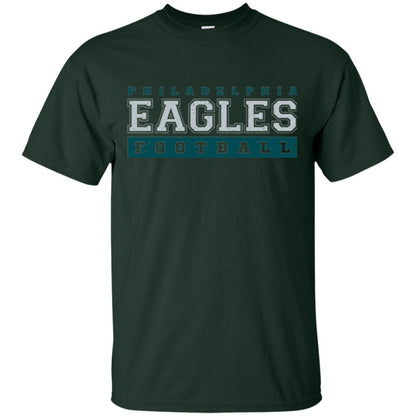 Football Lover T-shirt Philadelphia Football Fly Eagles Fly Collegiate Forest Green