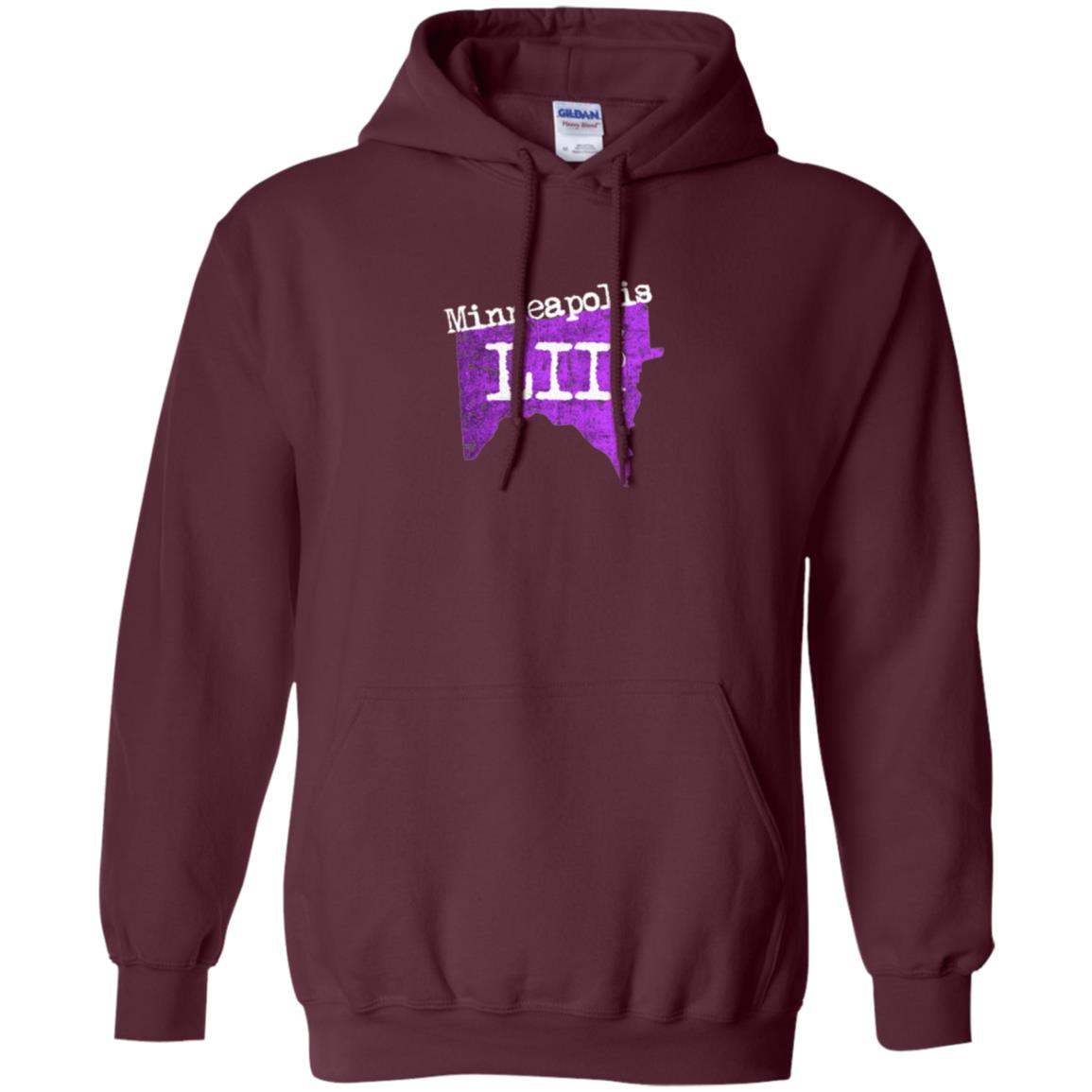 Football Lover T-shirt Minneapolis Minnesota 2018 T-shirt Maroon