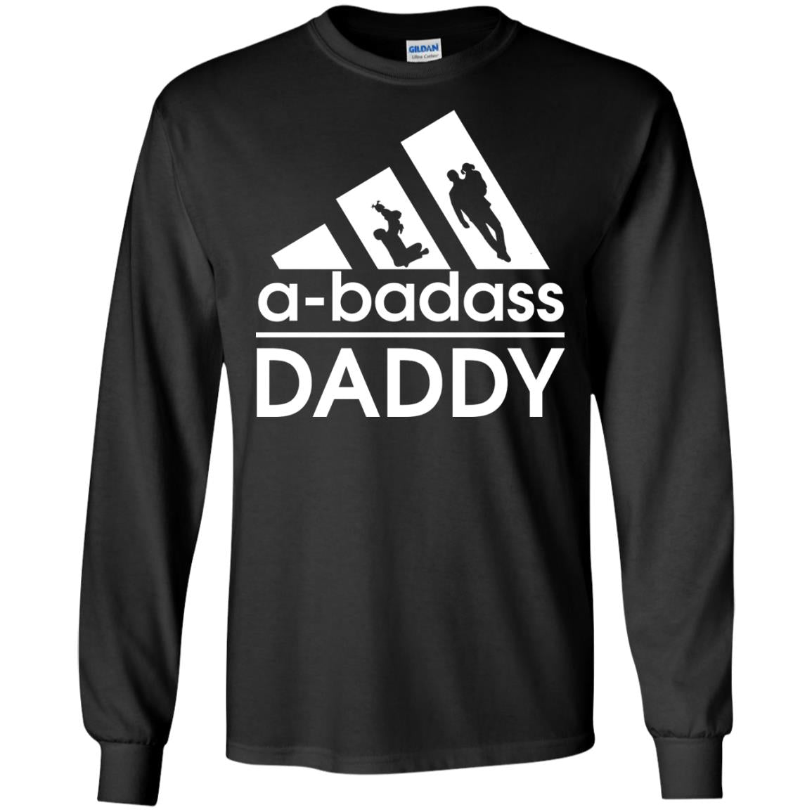A Badass Daddy Shirt Black