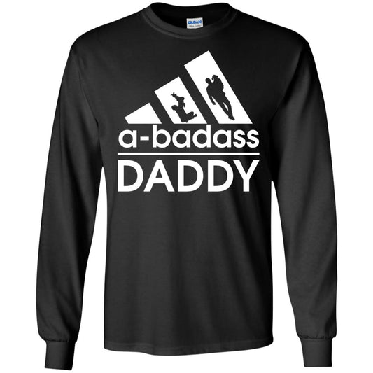 A Badass Daddy Shirt Black