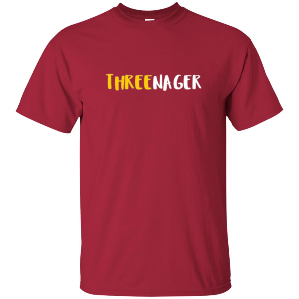Threenager T-shirt Cardinal
