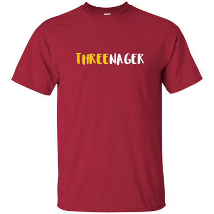 Threenager T-shirt Cardinal