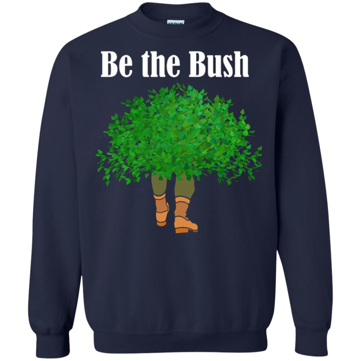Be The Bush Camper Gamers Player Shirt Navy