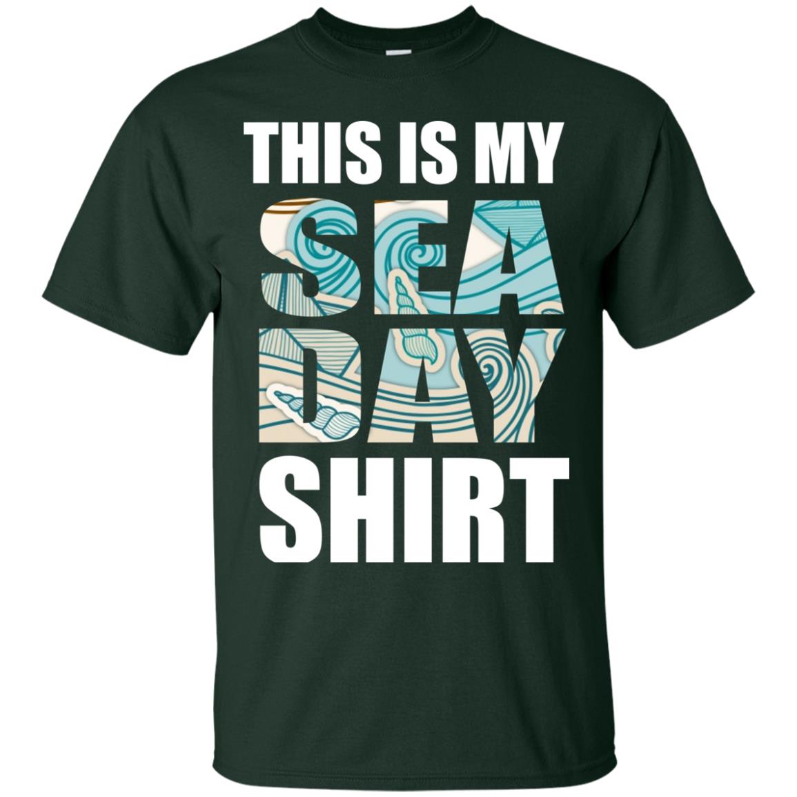 Summer Vacation T-shirt This Is My Sea Day Forest