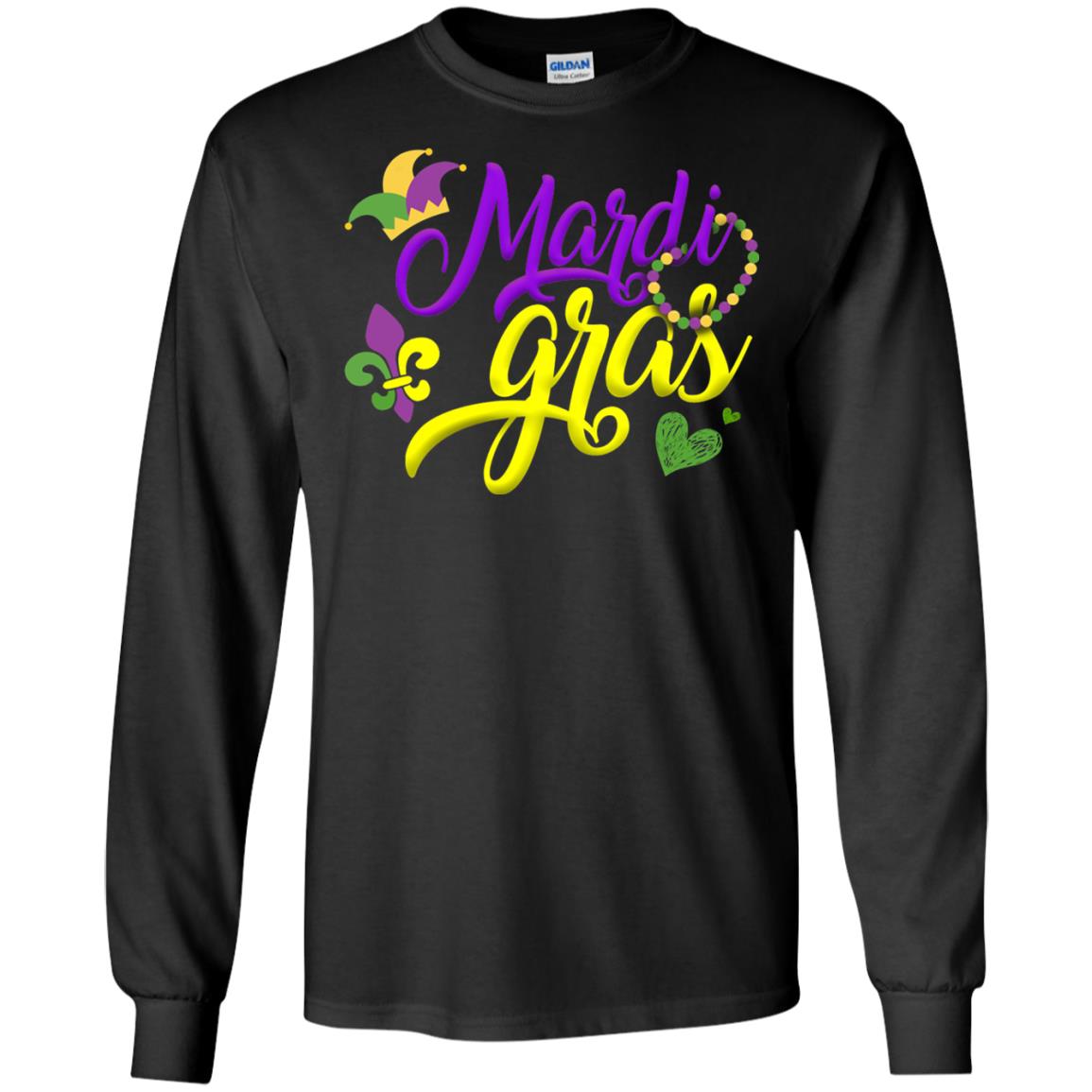 Mardi Gras 2018 T-shirt Black