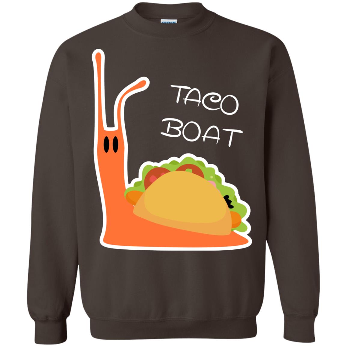 Taco Boat T-shirt Dark Chocolate