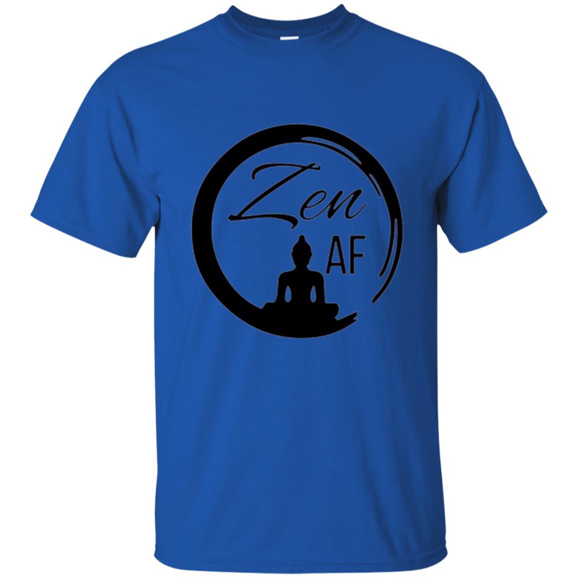 Zen Af Yoga Graphic T-shirt Royal