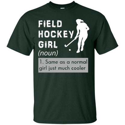 Field Hockey Girl Hockey Lover T-shirt Forest