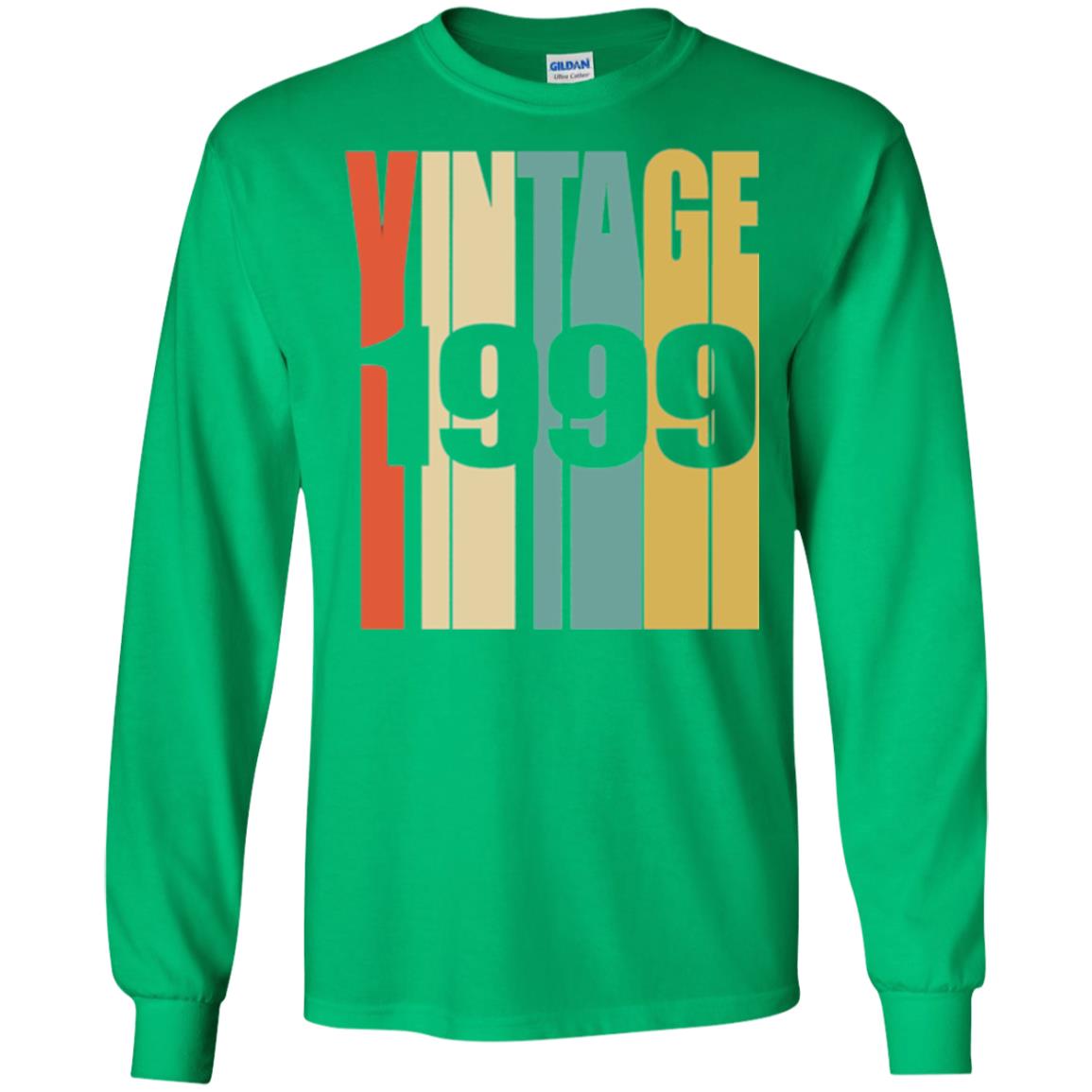 Brithday T-shirt Retro Vintage 1999 Irish Green