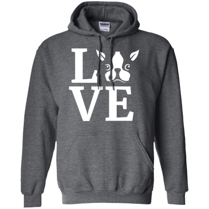 Dog Lovers T-shirt I Love My Boston Terrier Dark Heather