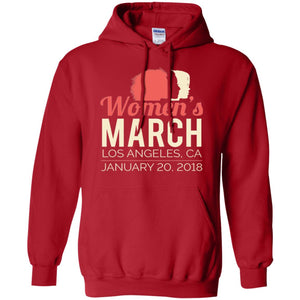 Women's March Los Angeles January 20 2018 Women's Right T-shirt