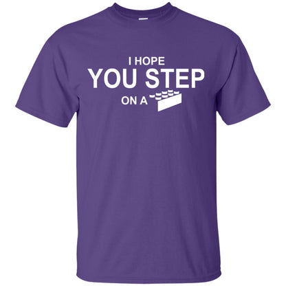 I Hope You Step On A Lego Shirts Purple