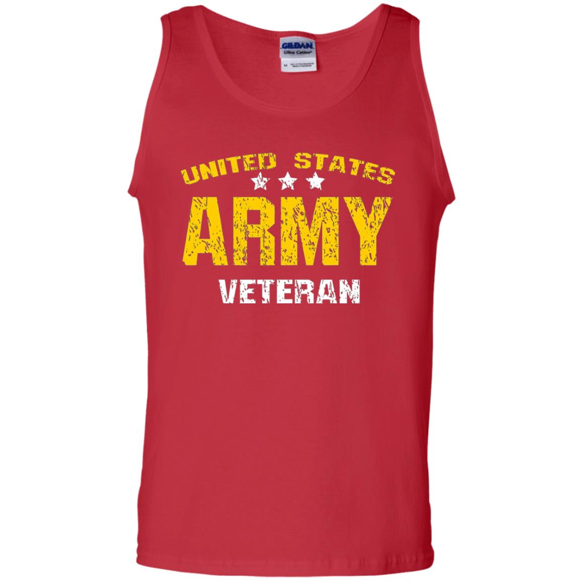 United States Army Veteran Shirt Red
