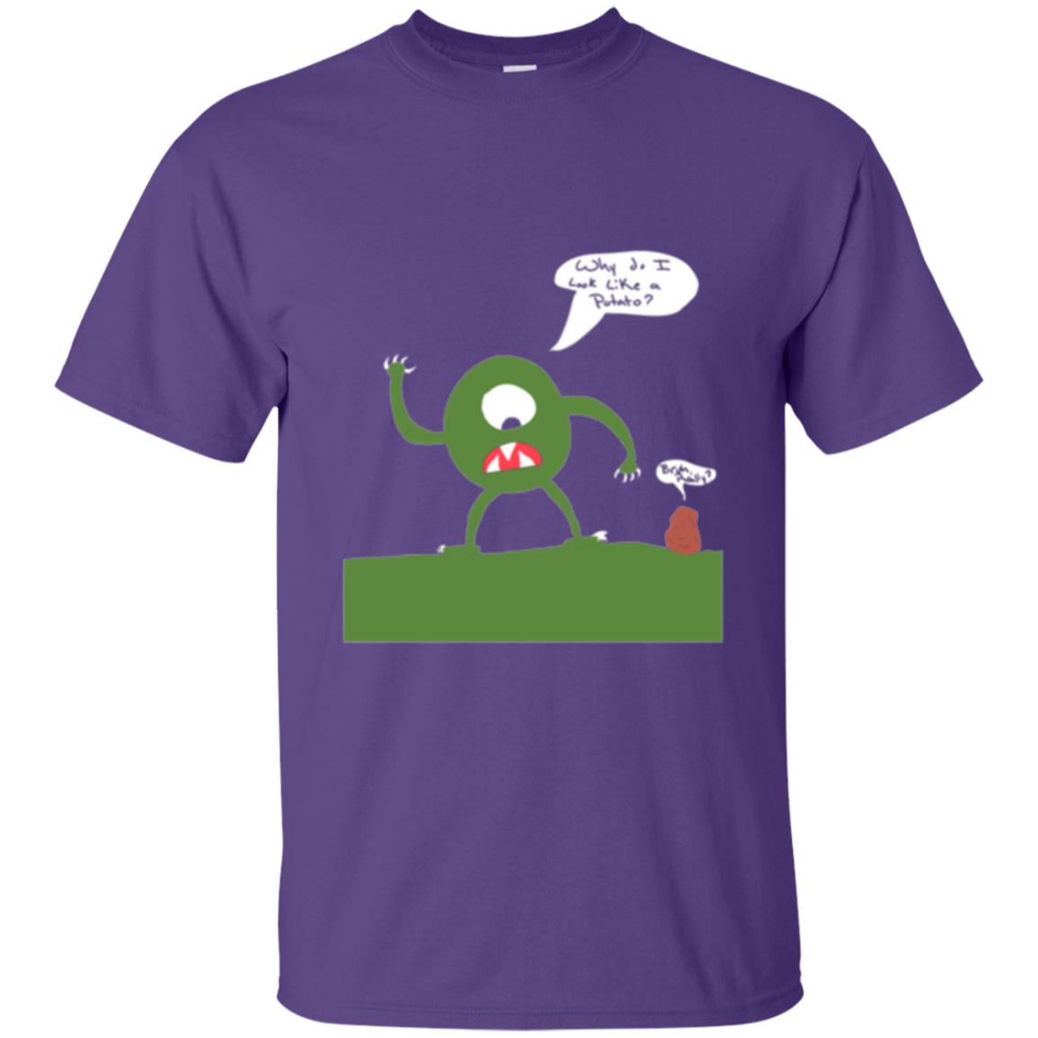 Why Do I Look Like A Potato T-shirt Purple