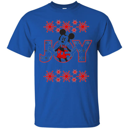 Christmas T-shirt Disney Mickey Mouse Joy Royal