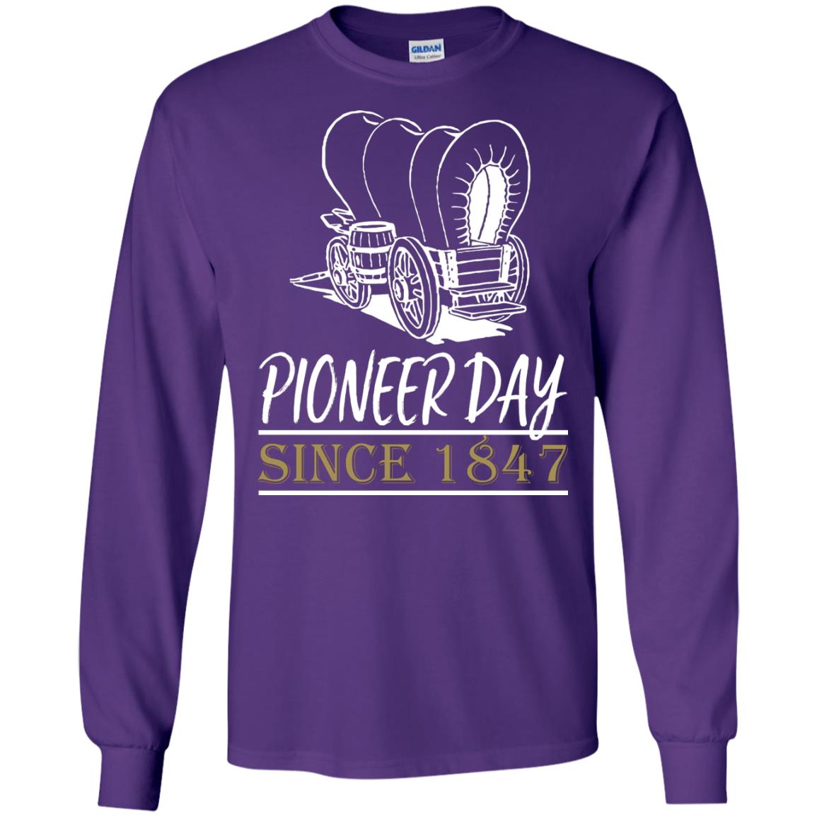 Pioneer Day Since 1847 Shirt Purple