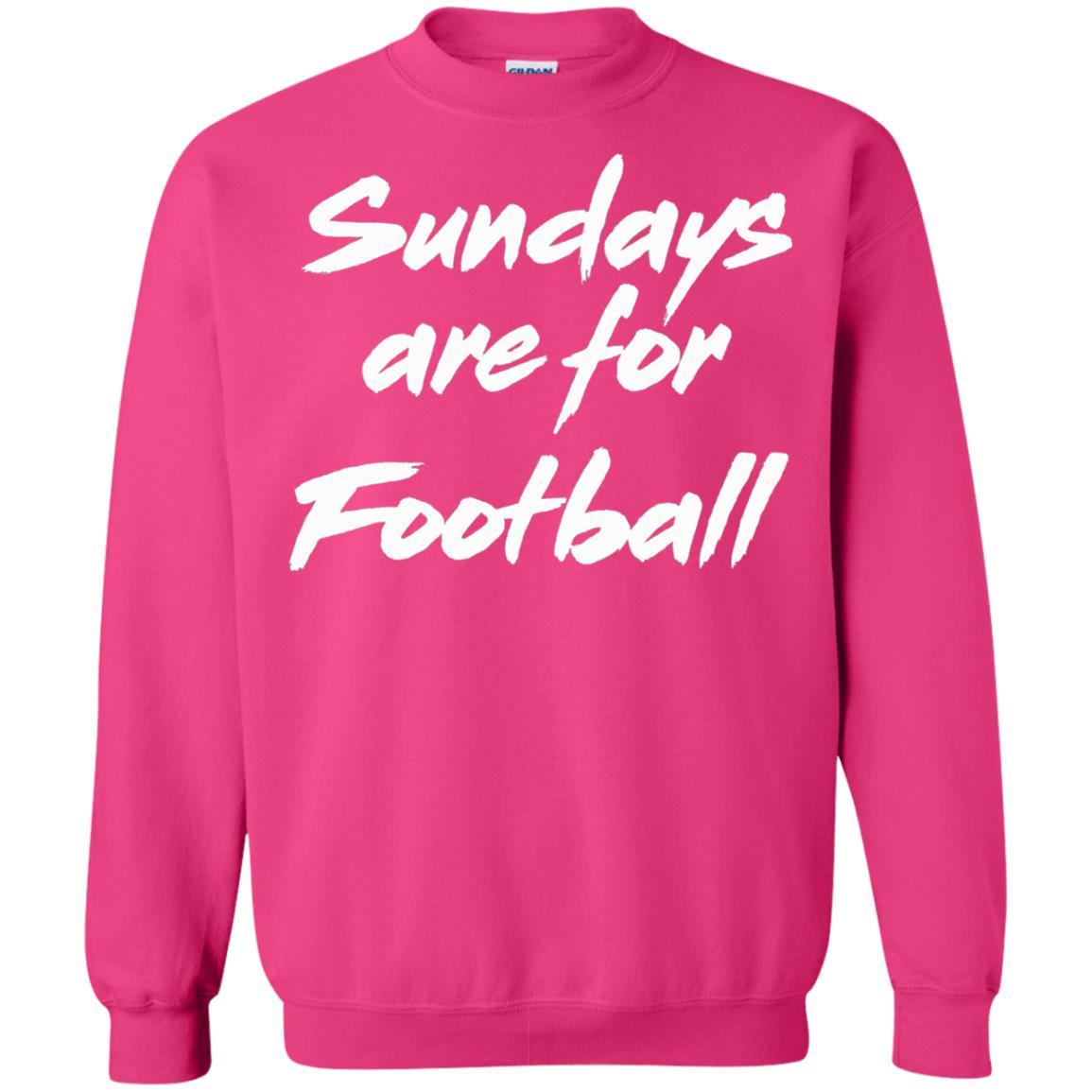 Football Lover T-shirt Sundays Are For Football Heliconia