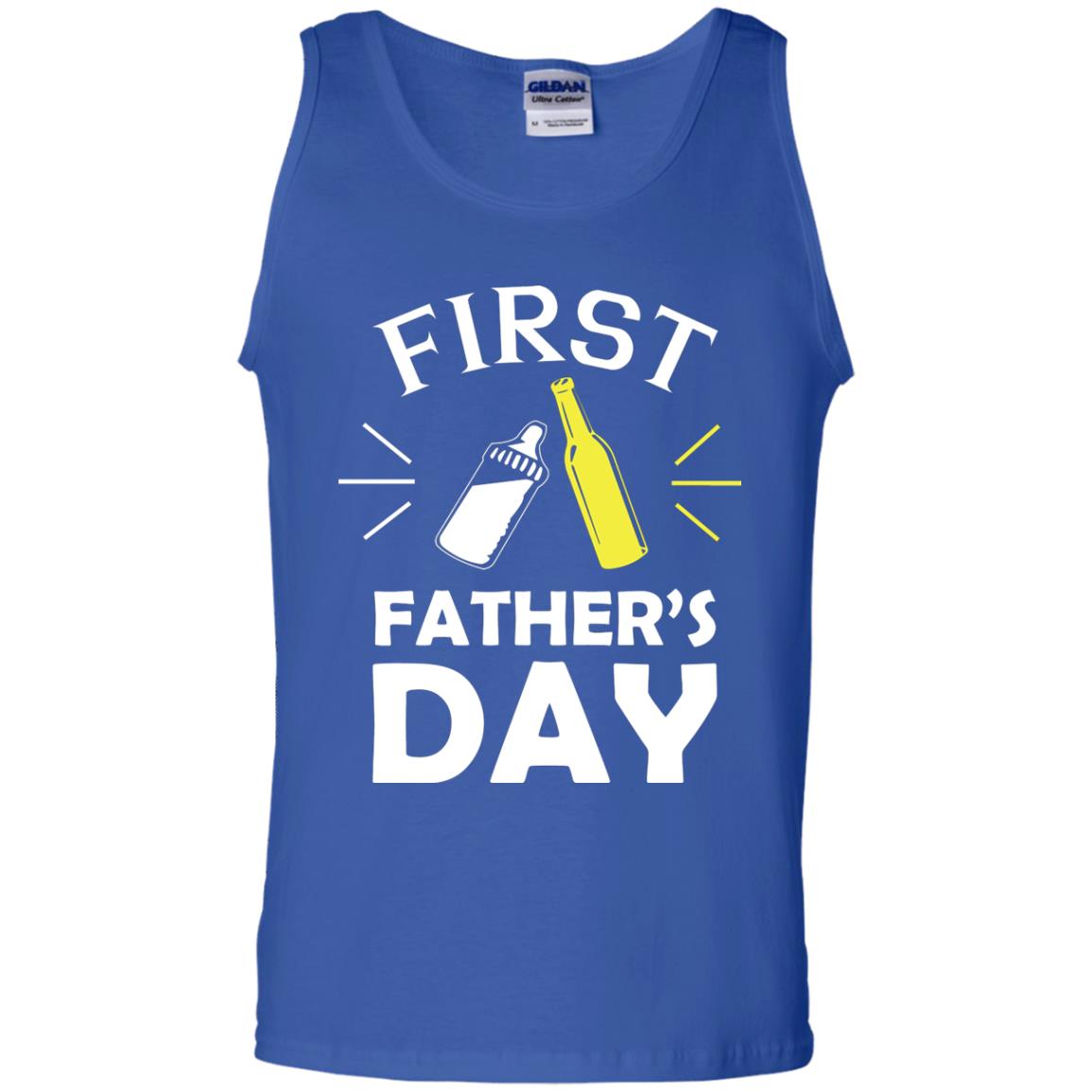 First Father's Day Shirt Royal