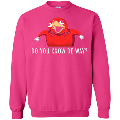 Do You Know De Way T-shirt Heliconia