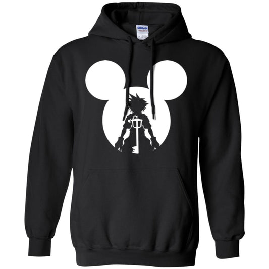 Mickey Lovers T-shirt Disney Kingdom Hearts Black