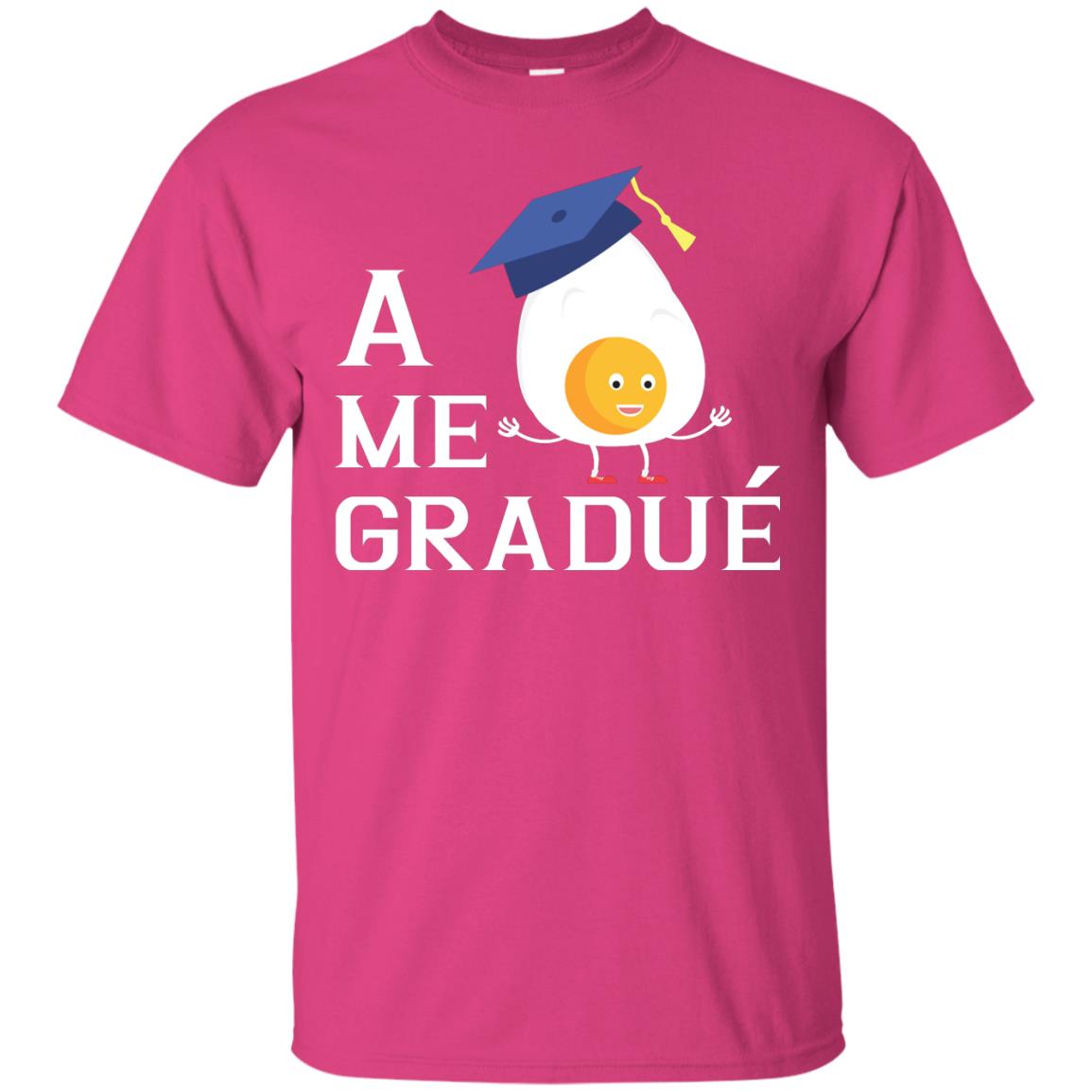 Me Gradue A Egg Funny Graduation Shirt Heliconia