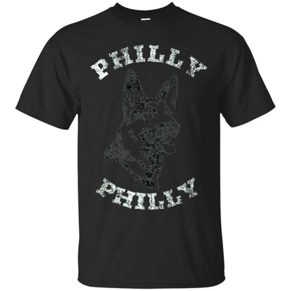 Dog Lover T-shirt Philly Philly Football Underdog Fan Black