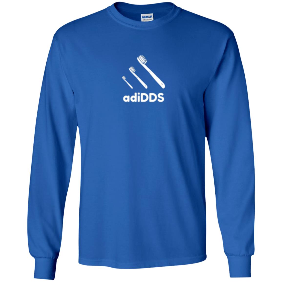 Dentist T-shirt Tooth Brush Adidds T-shirt Royal