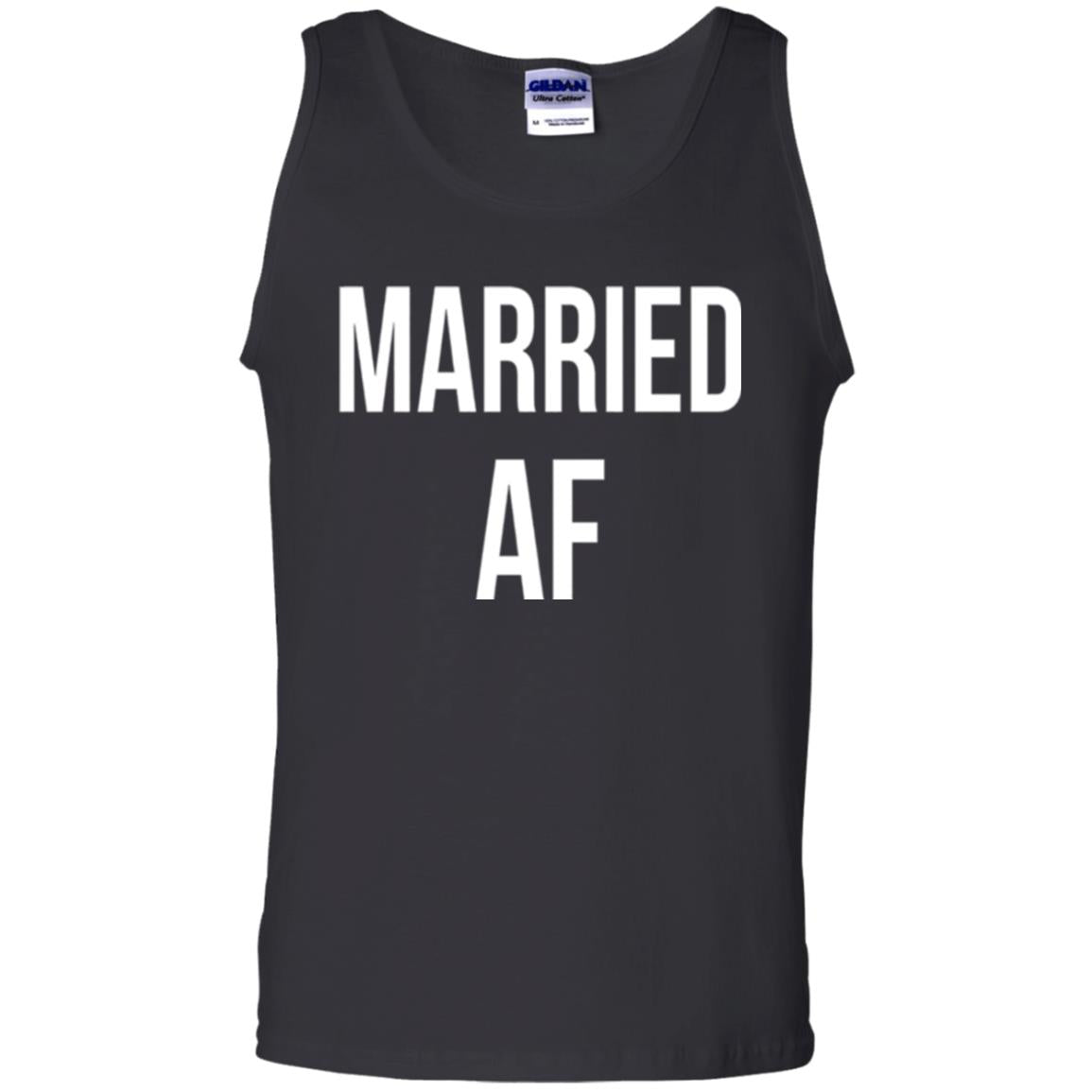 Married Af Funny T-shirt Black