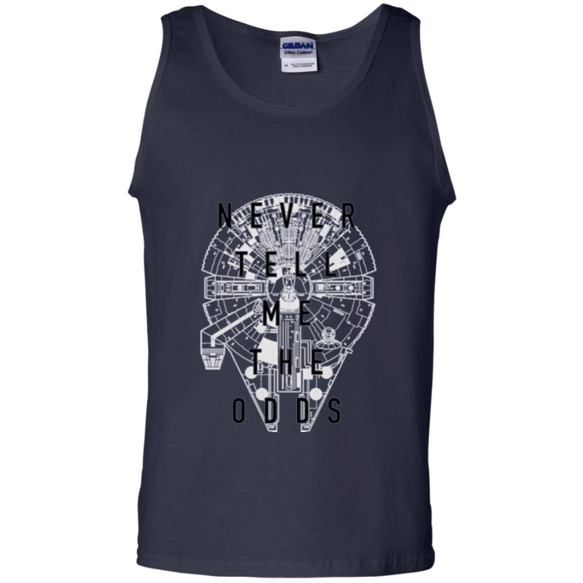 Film T-shirt Falcon Never Tell Me The Odds T-shirt Navy