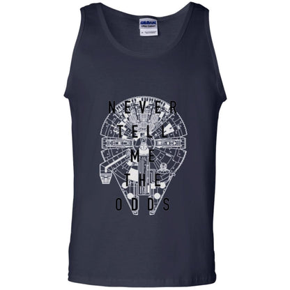 Film T-shirt Falcon Never Tell Me The Odds T-shirt Navy