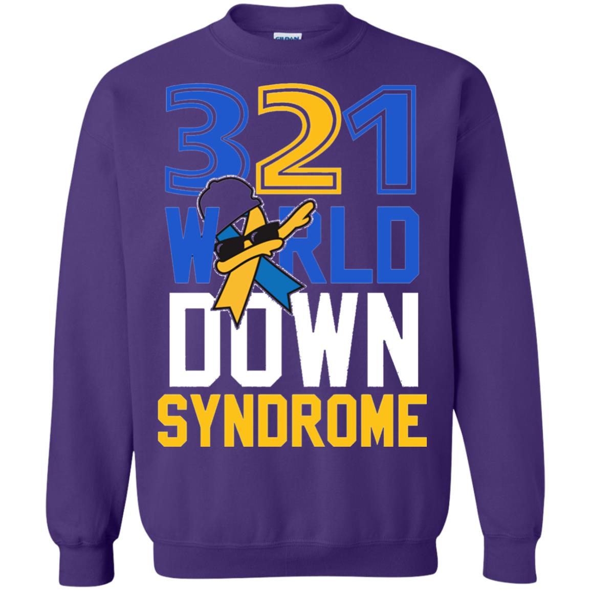 Awareness March 21 World Down Syndrome Day Shirt Purple