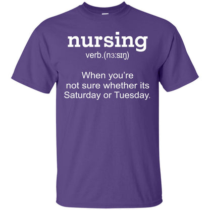 Nursing When You Are Not Sure Whether Its Saturday Or Tuesday Purple
