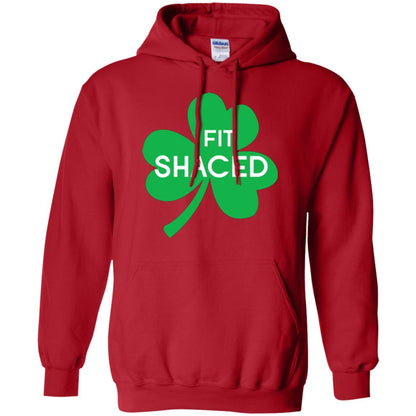 Saint Patrick's Day T-shirt Shamrocks Fit Shaced Red
