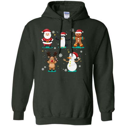 Christmas Character Ideas Gift Shirt Forest Green