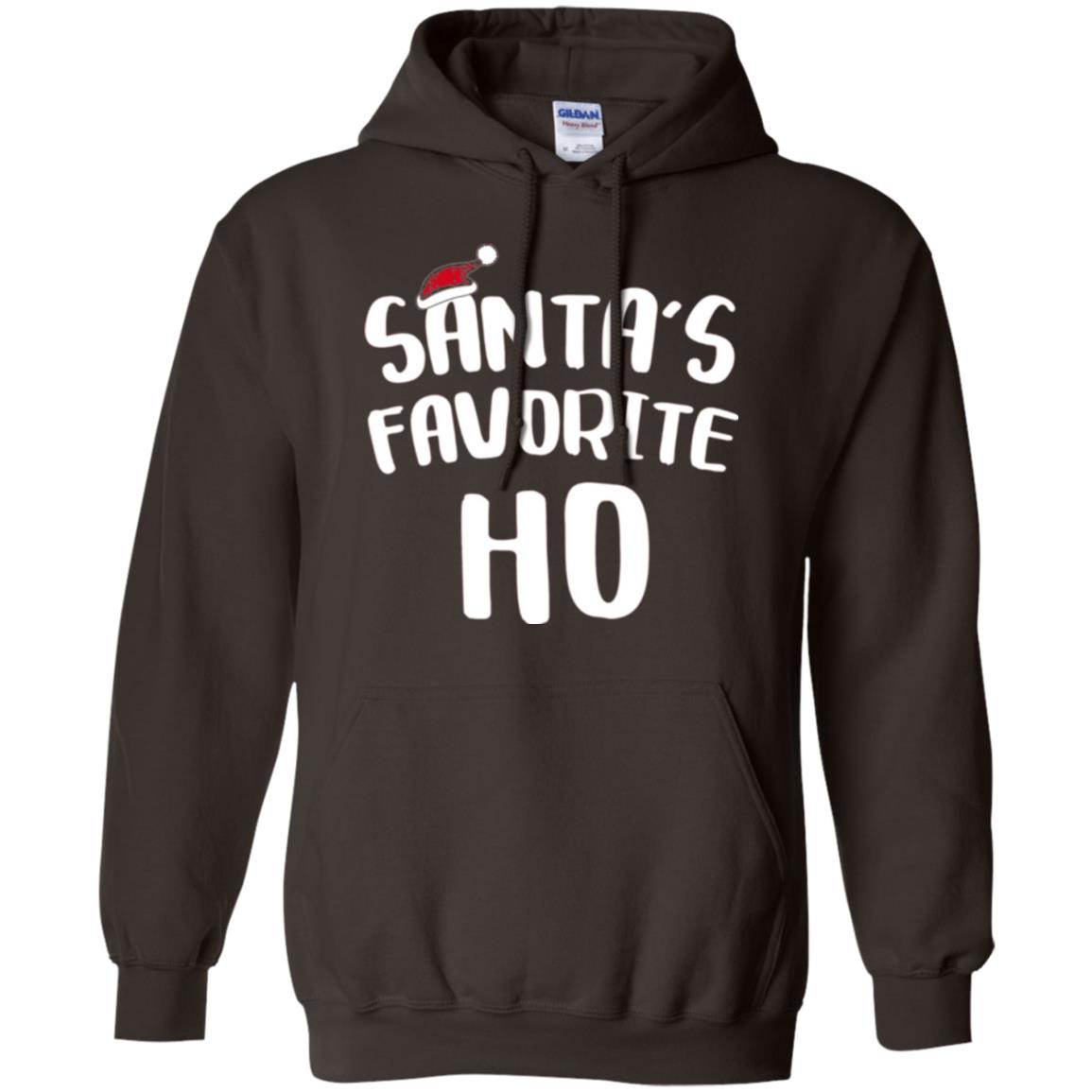 Christmas T-shirt Santa_s Favorite Ho Dark Chocolate