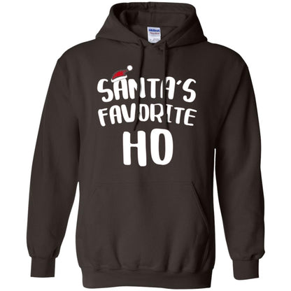Christmas T-shirt Santa_s Favorite Ho Dark Chocolate