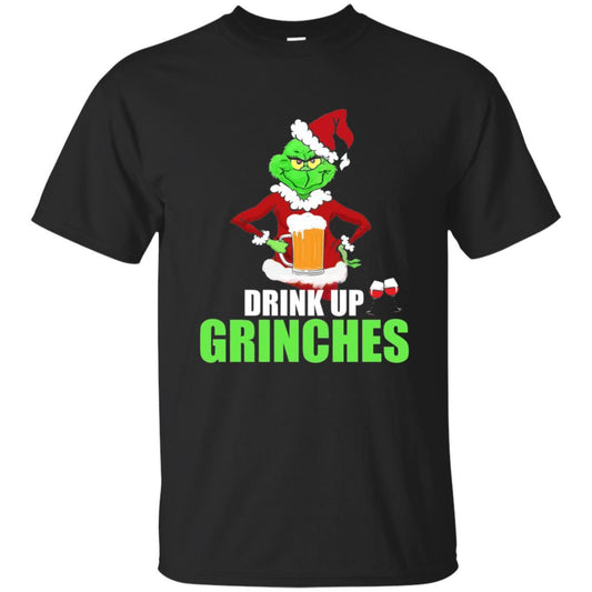 Christmas T-shirt Drink Up Grinches Black