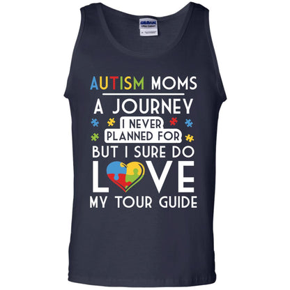 Autism Mom Shirt Autism Mom A Journey Of Love Navy