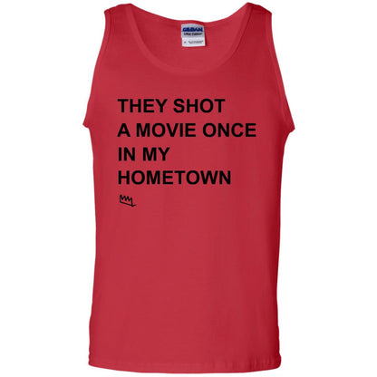 They Shot A Movie Once In My Hometown Shirts Red