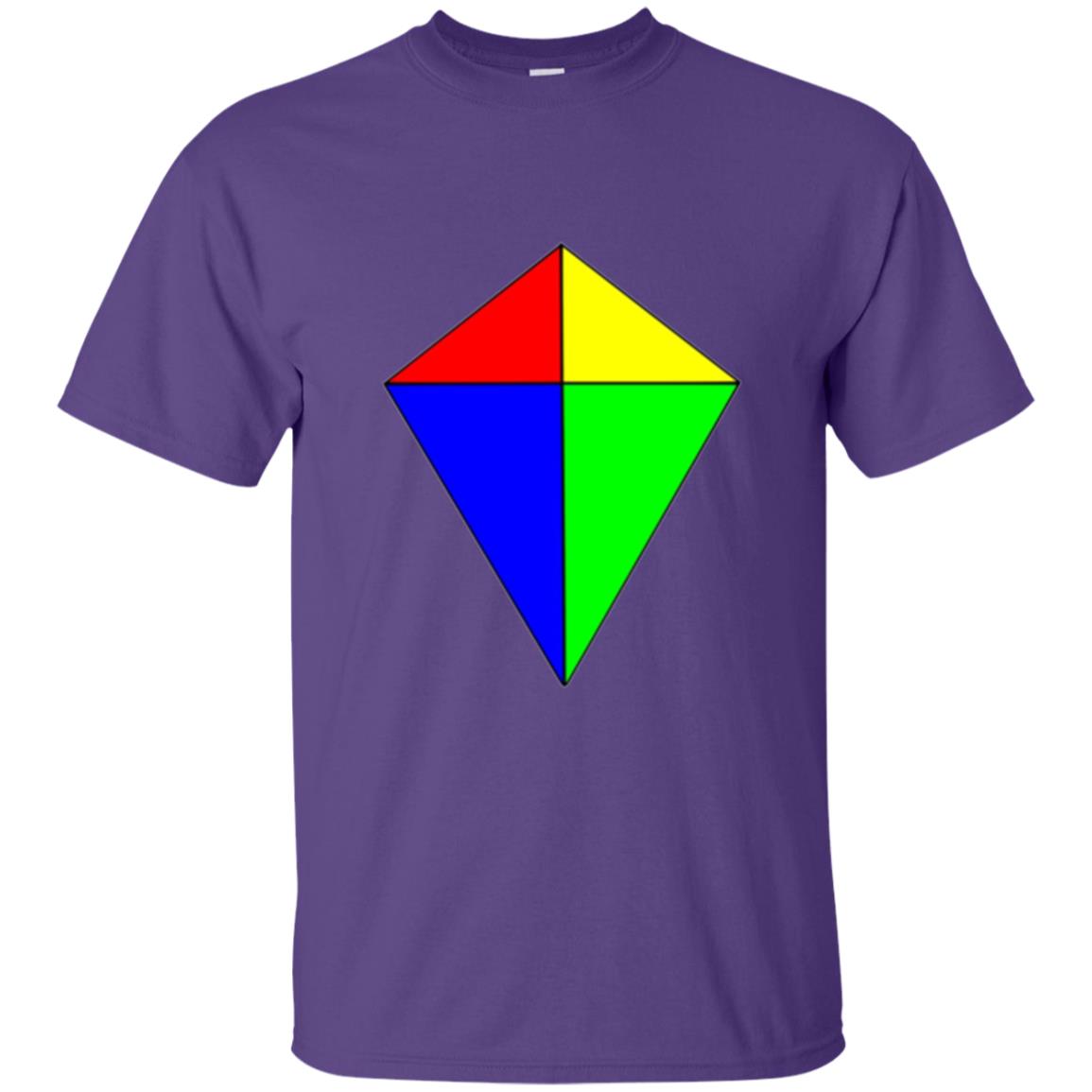 Kite Lover T-shirt Flying Wind Aircraft Kytoon Purple