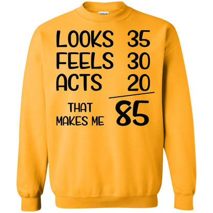 Funny 1933 85 Years Old 85th Birthday T-shirt Gold