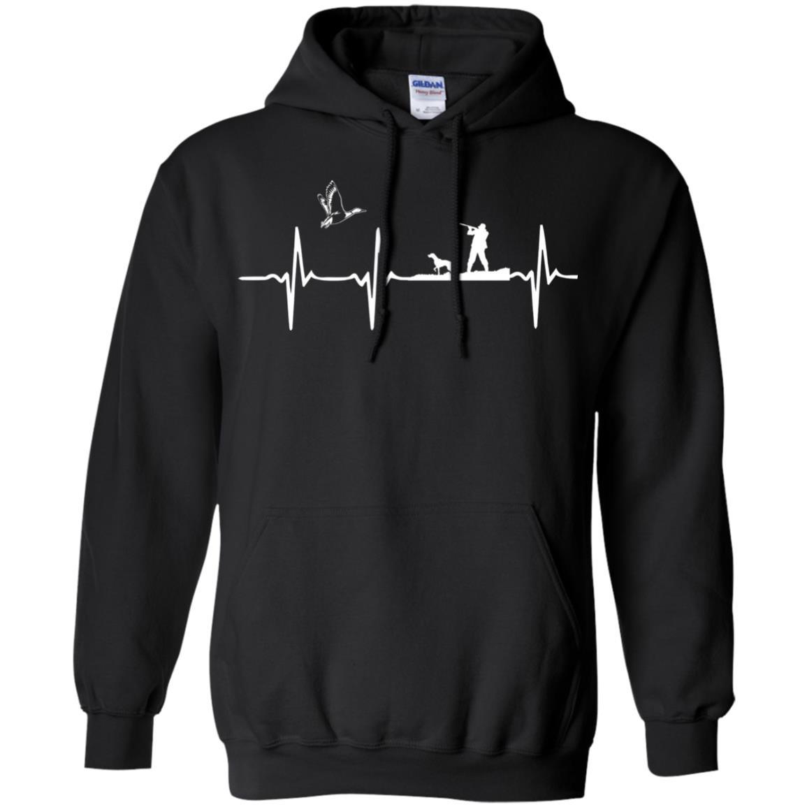 Hunter T-shirt Duck Hunting Waterfowl Black